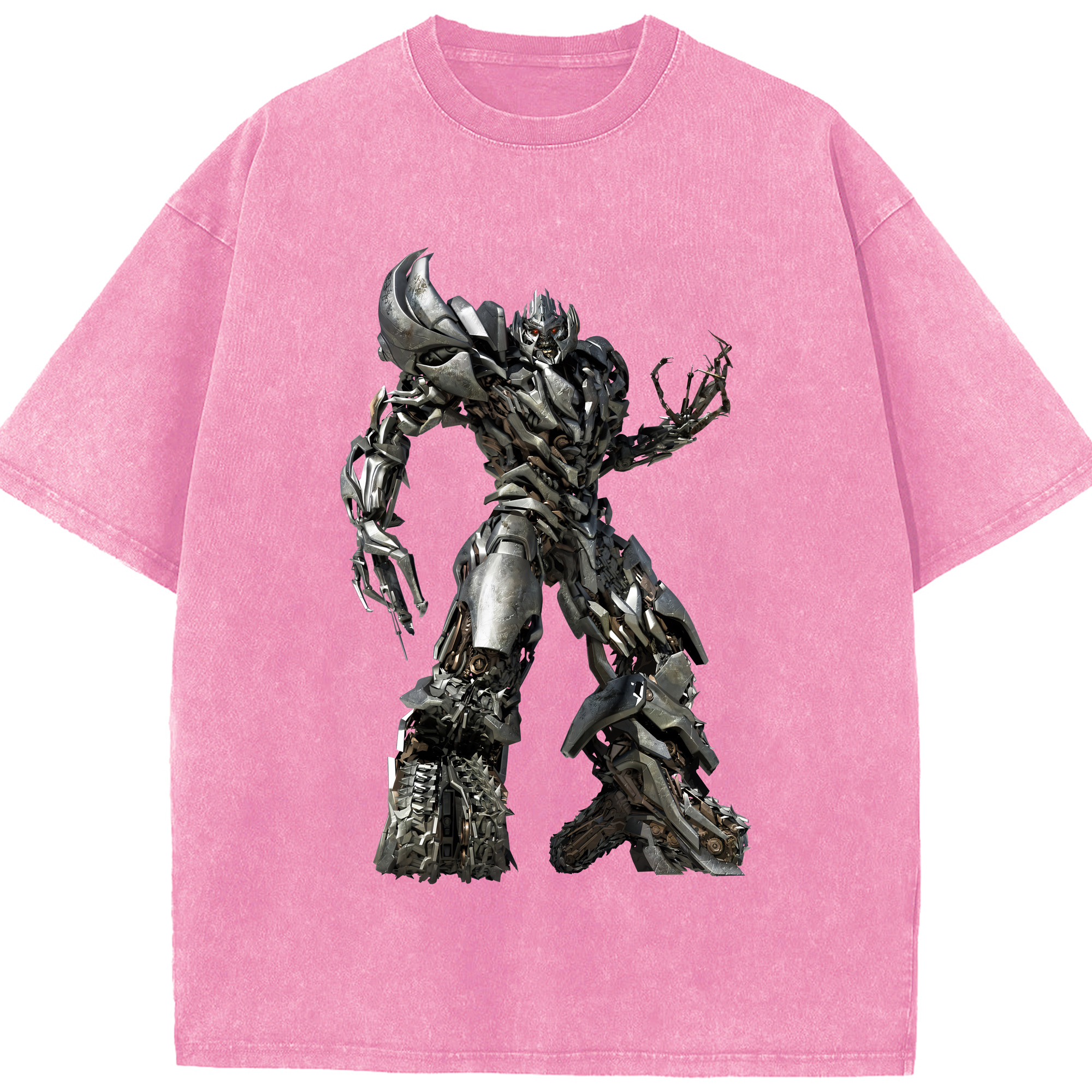 （画像用） Transformers トランスフォーマー 綿100% ヴィンテージ風 半袖Tシャツ（フロントプリント）